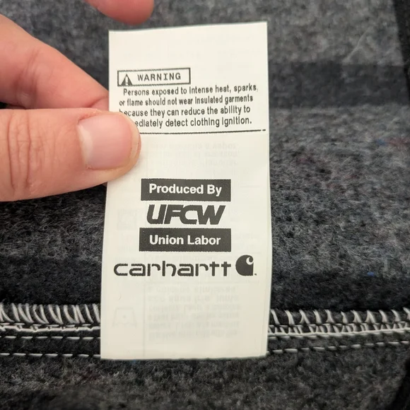 Rare Carhartt Black Made In USA Detroit Jacket - Picture 11 of 13